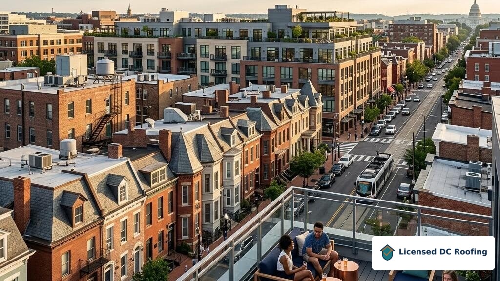 H Street and Atlas District rooftops